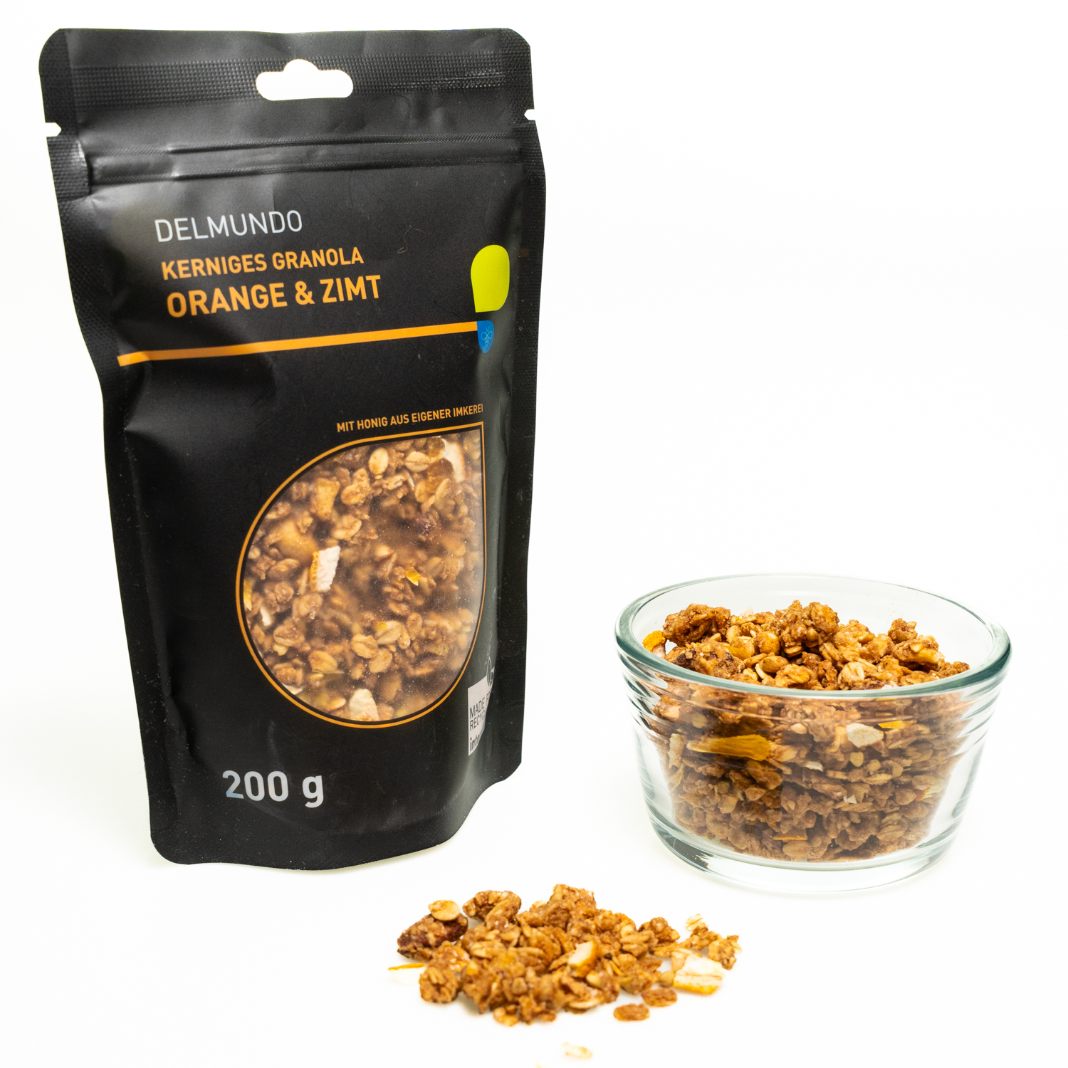 Kerniges Granola "Orange-Zimt"