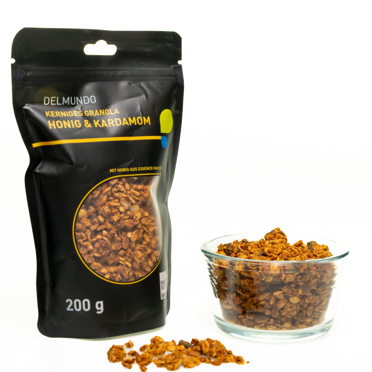 Kerniges Granola "Honig-Kardamon"